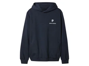 Pierre Cardin Bluza dresowa męska z kapturem (Granatowy/szary, M) - Bluzy męskie - miniaturka - grafika 1