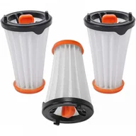 Filtry do odkurzaczy - Zestaw 3 filtrów zamiennych do wkładów filtracyjnych do odkurzaczy Electrolux EF144A/AEG AEF144 - miniaturka - grafika 1