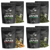 Herbata - Zestaw herbat zielonych japońskich 400 g bancha sencha kagoshima genmaicha - miniaturka - grafika 1