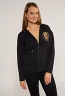 Bluzy damskie - Bluza z kapturem - Monnari - miniaturka - grafika 1