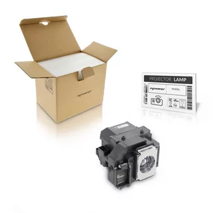Movano LZ/EP-EBX10 do Epson EB-S10,  EB-S9,  EB-S92,  EB-W10,  EB-W9,  EB-X10,  EB-X9,  EB-X92,  EX3200,  EX5200,  EX7200,  PowerLite 1220,  PowerLite 1260,  PowerLite S9,  VS-200 - Lampy do projektorów - miniaturka - grafika 1