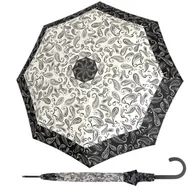 Parasole - Fiber Flex AC Black&amp;White Paisley - Parasol damski Bare Shot - miniaturka - grafika 1