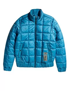 G-STAR RAW Meefic pikowana kurtka męska, Blue (retro blue B958-937), L - Kurtki męskie - miniaturka - grafika 1