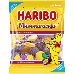 Żelki HARIBO Mhmmaracuja maracuja 160g - Żelki - miniaturka - grafika 1