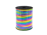 Balony i akcesoria - Wstążka ozdobna do balonów holograficzna wielokolorowa - 458 m - miniaturka - grafika 1