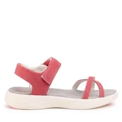 Buty dla dziewczynek - Sandały CMP Hailioth Hiking Sandal 30Q9585 Czerwony - miniaturka - grafika 1