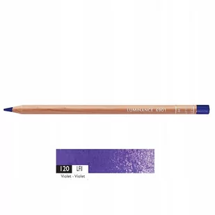 Kredka Luminance 6901, kolor 120 Violet - Kredki, ołówki, pastele i pisaki - miniaturka - grafika 1