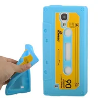 Etui i futerały do telefonów - Silikonowe etui na telefon Samsung Galaxy S4 GT-I9500 / GT-I9505 / LTE+ GT-I9506 / Value Edition GT-I9515 niebieskie - miniaturka - grafika 1