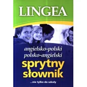 Słowniki języków obcych - LINGEA  Angielsko-polski i polsko-angielski Sprytny słownik z CD - miniaturka - grafika 1