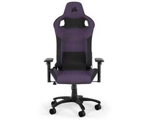 Corsair T3 Rush Gamingowy do 120kg Tkanina Fioletowo-czarny - Fotele gamingowe - miniaturka - grafika 1