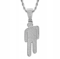 Wisiorki - Naszyjnik wisiorek chain Billie Eilish bad guy - miniaturka - grafika 1