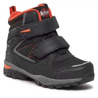 Buty dla chłopców - Trekkingi Lee Cooper Lcj-23-01-2060K Black/Orange - grafika 1