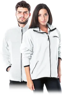 BLUZA Z POLARU OCHRONNA REIS POLAR-HONEY; BIAŁY (L) - Odzież robocza - miniaturka - grafika 1