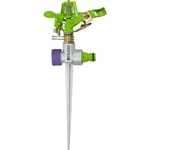 Inne akcesoria do nawadniania - Zraszacz Pulsacyjny Na Kolku Regulacja Kata I Zasięgu Rozprysku Mosiężny - miniaturka - grafika 1