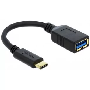 Delock Adapter USB USB type-C M - USB AF 3.1 0.15m 65634 - Adaptery i przejściówki - miniaturka - grafika 3