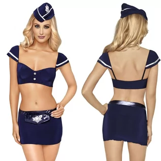 Odzież erotyczna - Kostium stewardessy 6777 XL - grafika 1