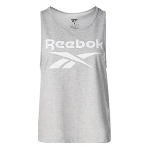 Damska koszulka bez rękawów REEBOK RI BL TANK HB2267 – Szary - Koszulki i topy damskie - miniaturka - grafika 1