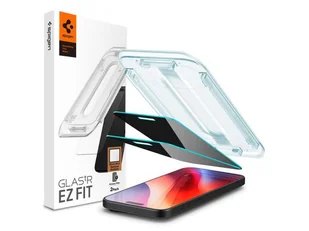 Szkło hartowane SPIGEN Glas.TR EZ Fit Privacy do Apple iPhone 16 Pro Max (2 szt.) - Szkła hartowane na telefon - miniaturka - grafika 2