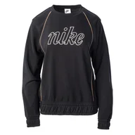 Bluzy damskie - Damska Bluza NIKE W NSW IC FLC TOP CE DQ6244-010 – Czarny - miniaturka - grafika 1