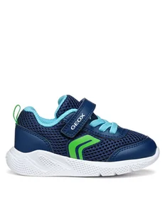 Geox Sneakersy B Sprintye B454UC 01454 CF43U Granatowy - Buty dla chłopców - miniaturka - grafika 1
