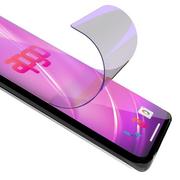 Szkła hartowane na telefon - Szkło ochronne na ekran Hybrydowe 9H z filtrem ANTI-BLUE do Samsung Galaxy Z Flip 5G - apgo Flexible Glass niepękające - miniaturka - grafika 1