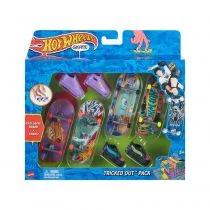 Hot Wheels Skate Deskorolka + buty 4-pak HGT84 Mattel - Samochody i pojazdy dla dzieci - miniaturka - grafika 1