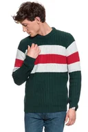 Swetry męskie - Męski Sweter Wrangler Chunky Knit Pine W8A7Pcg01-2Xl - miniaturka - grafika 1