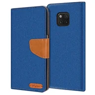 Etui i futerały do telefonów - Pokrowiec na telefon komórkowy Huawei Mate 20 Pro etui z klapką etui ochronne pokrowiec z tkaniny - miniaturka - grafika 1