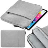 Etui do tabletów - Etui torba case uniwersalny do tabletów Apple Samsung Lenovo Xiaomi Huaweri Asus | szary - miniaturka - grafika 1