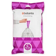 Worki na śmieci - Brabantia Worki PerfectFit 10 12L(C) 40szt w rolce White - miniaturka - grafika 1