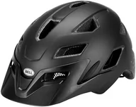 Kaski rowerowe - Bell Side Track Youth kask rowerowy dla dzieci  mat Black/Silver 7088998 - miniaturka - grafika 1