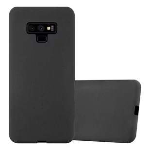 Etui Pokrowiec Do Samsung Galaxy NOTE 9 Obudowa w FROST CZARNY TPU Silikon Case Cover Ochronny Plecki Cadorabo - Etui i futerały do telefonów - miniaturka - grafika 1