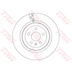 Tarcza hamulcowa TRW DF6702S - Tarcze hamulcowe - miniaturka - grafika 1