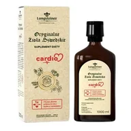 Serce i układ krążenia - Langsteiner Oryginalne Zioła Szwedzkie Cardio, 1000ml - miniaturka - grafika 1