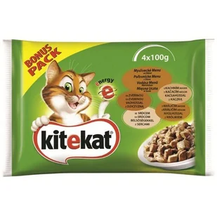 Kitekat MIĘSNA UCZTA 100g - Mokra karma dla kotów - miniaturka - grafika 3