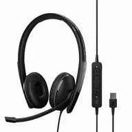 Słuchawki - Sennheiser EPOS ADAPT 160 ANC USB czarne - miniaturka - grafika 1