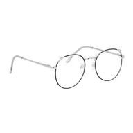 Okulary przeciwsłoneczne - Northio, Okulary blokujące niebieskie światło - Kot - Srebrne / Czarne - miniaturka - grafika 1