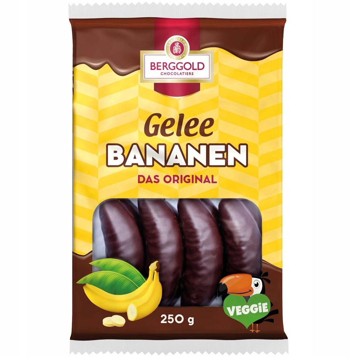 Galaretka Bananowa Berggold 250 g z Niemiec