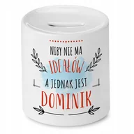 Skarbonki - Skarbonka 330 ml Dla Dawida Syna Dziecka Prezent z Nadrukiem ze Zdjęciem + Opakowanie na prezent (wzór 01) - miniaturka - grafika 1