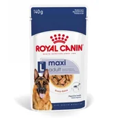 Mokra karma dla psów - ROYAL CANIN Maxi Adult 10 x 140 g - miniaturka - grafika 1