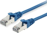 Kable miedziane - Equip 606200 kabel sieciowy Niebieski 0,15 m Cat6a S/FTP (S-STP) - miniaturka - grafika 1