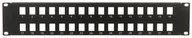 Wtyczki i adaptery - PATCH PANEL KEYSTONE PP-32/FX/2U - miniaturka - grafika 1