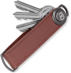 James Hawk Key Organizer Camel - Brązowy skórzany organizer do kluczy - Dekoracje domu - miniaturka - grafika 1