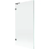 Parawany nawannowe - Mexen Lunar L parawan nawannowy 1-skrzydłowy 90 x 150 cm, transparent, gun metal - 897L-090-000-95-00 - miniaturka - grafika 1