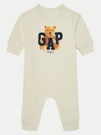 Rampersy - Gap Romper 627495-01 Beżowy - miniaturka - grafika 1