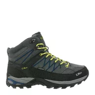 Buty trekkingowe męskie - CMP Męskie buty trekkingowe Rigel Mid, Grey B Blue, 44 EU - miniaturka - grafika 1