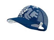 Czapki i chusty sportowe męskie - COMPRESSPORT Czapka lifestyle TRUCKER CAP granatowa - miniaturka - grafika 1