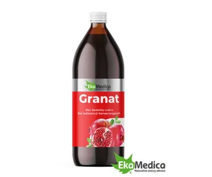 EkaMedica Granat 100% owoców 500ml - Suplementy naturalne - miniaturka - grafika 1
