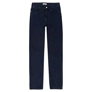 Wrangler Spodnie damskie z prostymi nogawkami, niebiesko-czarne, W32 / L34 - Spodnie damskie - miniaturka - grafika 1