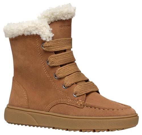 Geox Dziewczyna Theleven Botki WPF, Whisky, 33 EU